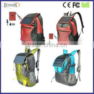 2013 New Design solar power backpack