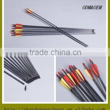 New Carbon Fiber Arrows For Archery Hunting Compound Bow And Arrow