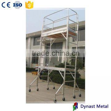 6"feet indoor Aluminum steel Mini Folding Scaffold