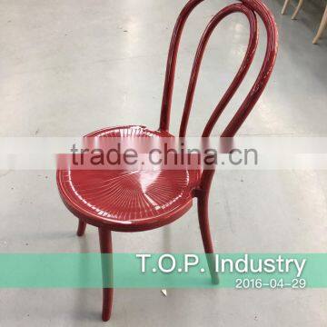 Plastic Mahogany Thonet Chair