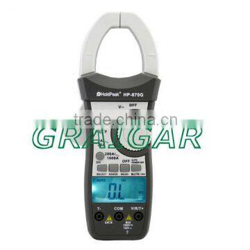 Digital Clamp Meter HP-870G,Auto Range Digtal dual display AC /DC clamp multimeter