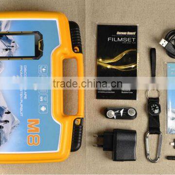 4.5 Inches Quad Core Mobile Phone M8 Waterproof Walkie Talkie IP68 With Dual Card Interphone photo-5