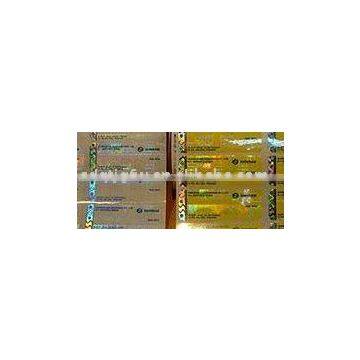Paper label with Holograms