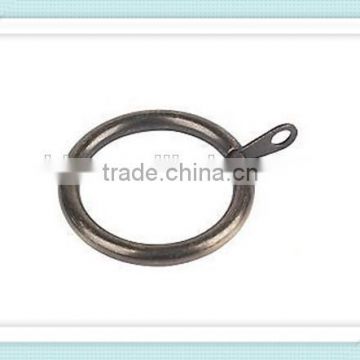 Metal Fixed Curtain Rings Antique Brass