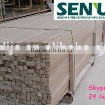 wood plastic bar/slats for garden fence