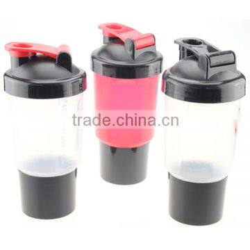 protein bottle/BPA Free Shaker Bottle with Cup