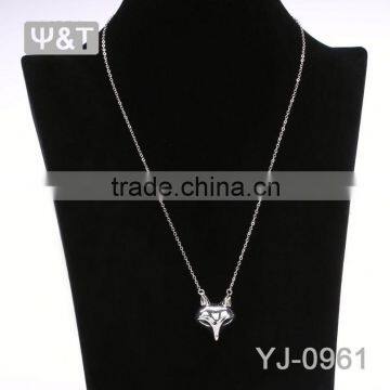 Most Pop Sterling Silver Running Horse Tiny Enamel Disc Candy Colors Crystal Diamond Necklace photo-2