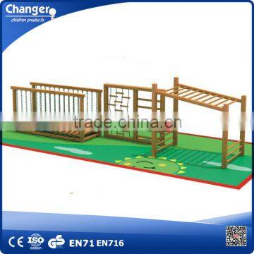 Kids Play System Wooden Outdoor Playground
