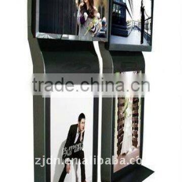 Dual-Screen LCD Vertical Advertising Player