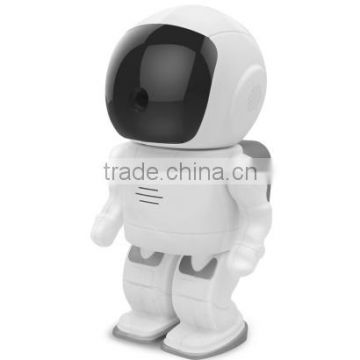 Panoramic ip camera robot ip camera support smart phone romote monitor