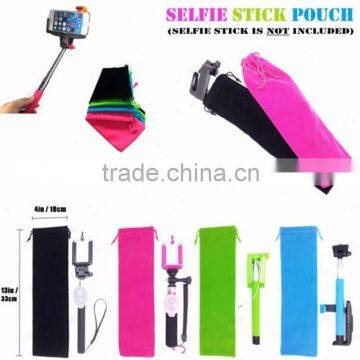 Travel Cute Pouch Velvet Sleeve Bag for Selfie Stick MONOPOD Case Storage