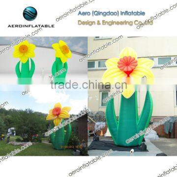 Inflatable daffodils / Inflatable flower for advertising / Inflatable flower for decoration