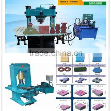 DY-150TB hydraform interlock block making machine / manual interlocking cement bricks machine