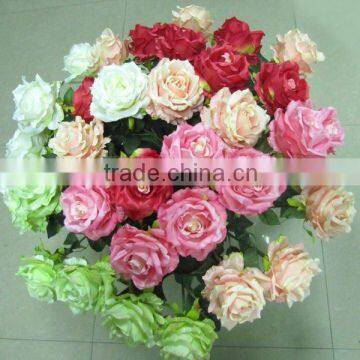 artificial large rose YL515