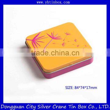 Tin cans for food packaging