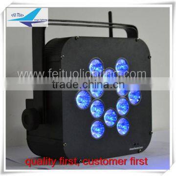 12x15w wireless battery led,4 in 1 quad-color led par can