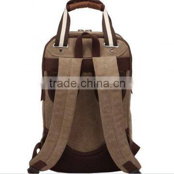 Multifunction Outdoor Waxed Canvas Backpack With Handle photo-5
