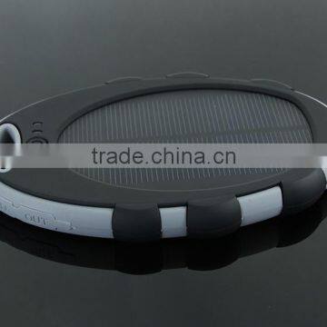 IPX6 Waterproof 5000mah Portable Solar Energy Power Bank photo-2