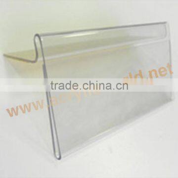 plastic shelf price strip /shelf talkers /printing shelf talkers suppliers