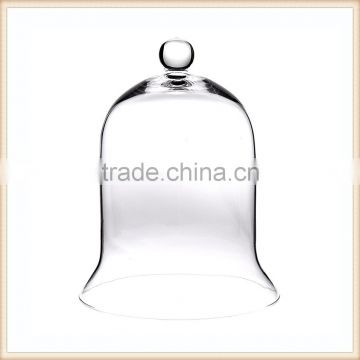 Cheap good quality clear glass bell jar