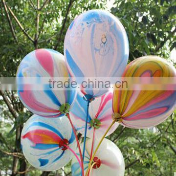 2015 Promotion beautiful colorful cloud balloon,12 inches printed balloon, Christmas day cloud balloon