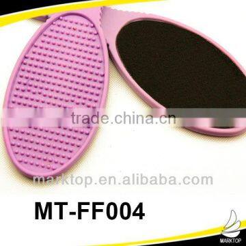 Cute design two ends brush sandpaper foot file