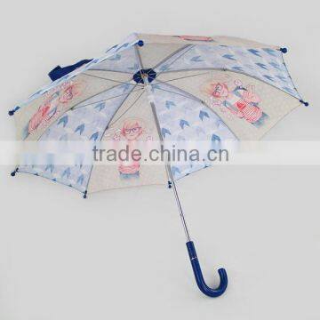 Popular Heat Transfer Cartoon Print Kids Umbrella photo-5