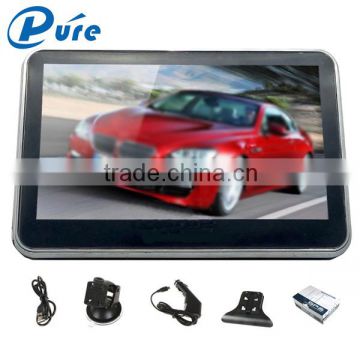 5 inch touch screen gps tracker with Bluetooth and AVIN gps navigator