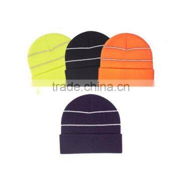 Colorful beanie leather patch