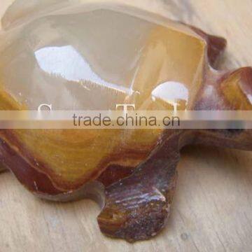 Natural Marble Onyx Designed Turtle Handicrafts