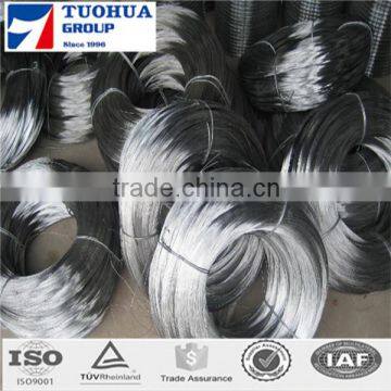 anping factory supply electro galvanized wire price per meter