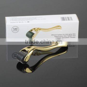 Professional derma roller for face tighten Microneedle dermaroller roller head can be replace