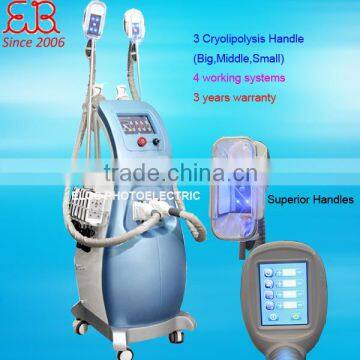 Skin Rejuvenation 2016 Hottest Cavitation RF Fat Freezing Liposuction Fat Freezing Machine Cryo Machine