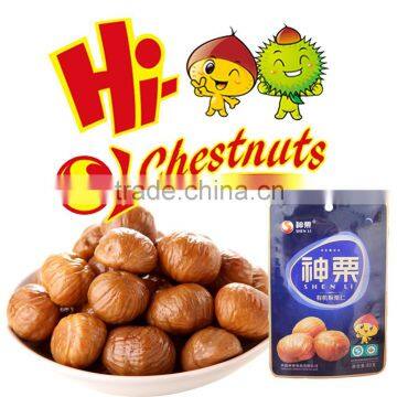 Organic asian ready to eat chestnuts snacks