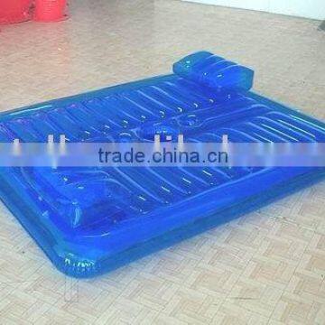 inflatable water mattress, inflatable double mattress, inflatable floating mat, inflatable floating mattress, swimming item