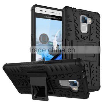 For HUAWEI HONOR 7 PLK-TL01H Armor CASE Heavy Duty Hybrid Rugged TPU Impact Kickstand Hard Cover ShockProof Case photo-4
