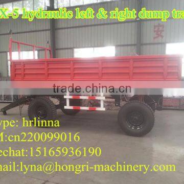 Agricultural Truck Double Axle 7CX-5 Farm Tractor Trailer photo-3