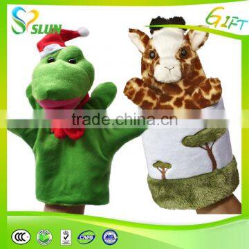 High Quality Organic Stuffed Dragon Hang Puppet for Children photo-6