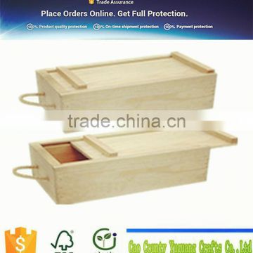 2016 wine box wooden wine single bottle packing box