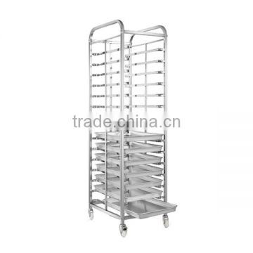 Hotel Service Single-line Stainless steel Catering Trolley