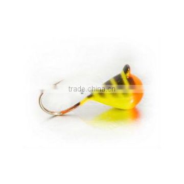 Multicolor Rain Drop Series Tungsten ice fishing jigs