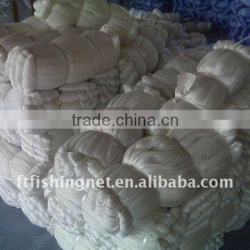 natural white net polyester fishing net