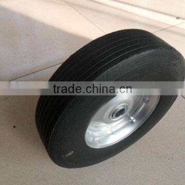 10x2.75 solid rubber warehouse cart wheels