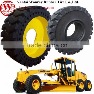 LiuGong wheel loader replacement solid tire Solid wheel loader tyre price