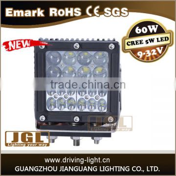 12v 24v 4d 60w square led work light lamp combo beam led work light for heavy duty led auto light