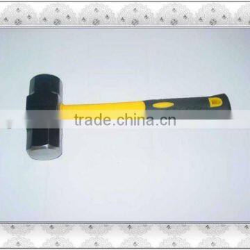 sledge hammer with plastic coated handle