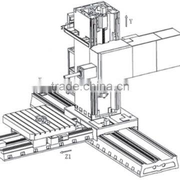 CNC Floor-type Horizontal Boring and Milling Machine or Machining Center photo-2