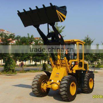 ZL16 wheel loader with grapple fork (CE-mark)