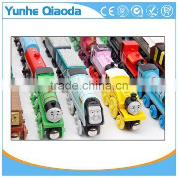 High Quality Baby Toy Small Wooden Magnetic Train Thomas photo-4