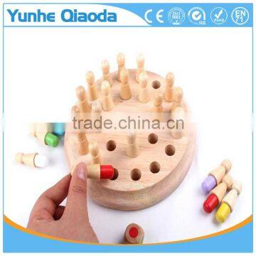 OEM Custom Kids Intelligence Wooden Education Toy Play Chess Game photo-4